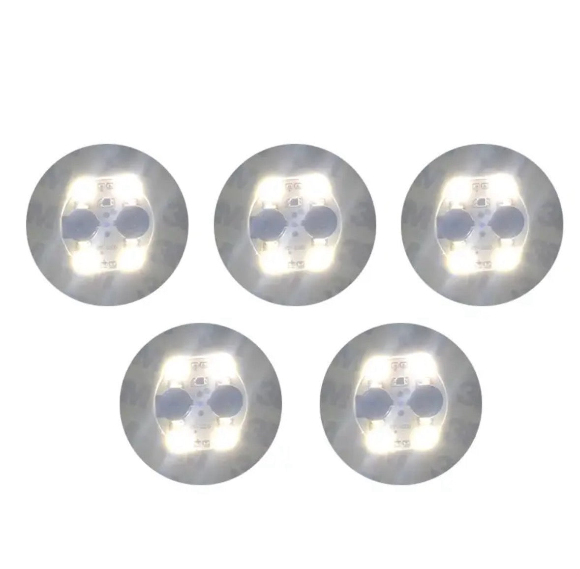 Bunte LED Gläser und Flaschen Untersetzer