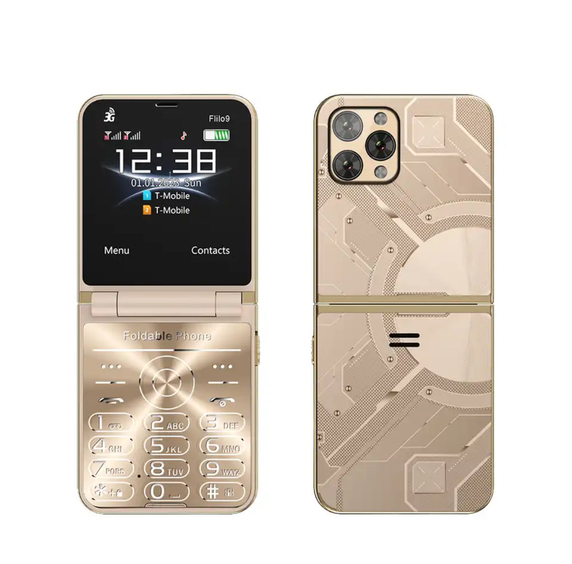 Flilo 9 Mini Flip Phone