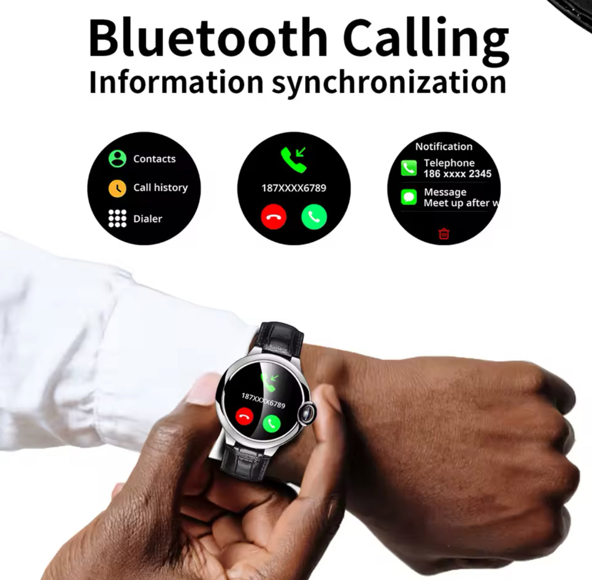 Elegante Multifunktions Smart Watch