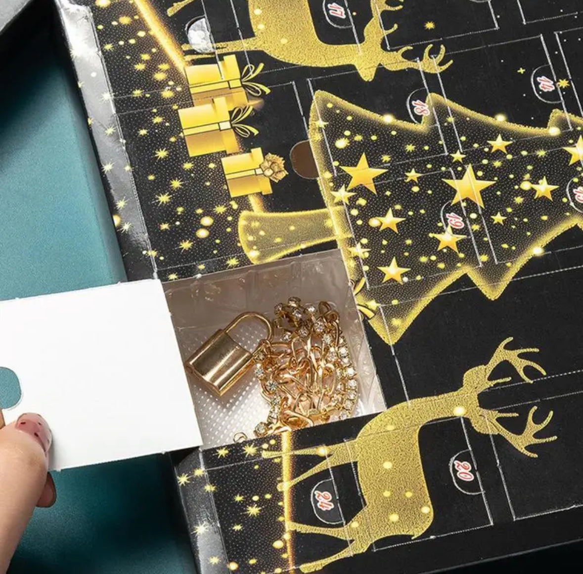 Modischer Schmuck Adventskalender