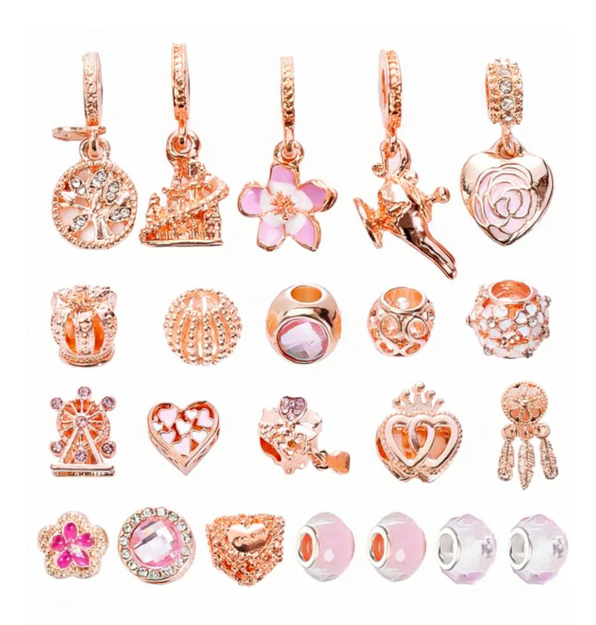 Schmuck-Adventskalender mit besonderen Charms