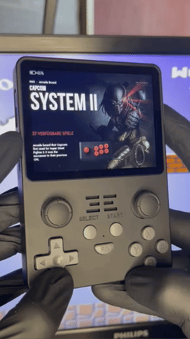 Nostalgische Retro Spiele Konsole