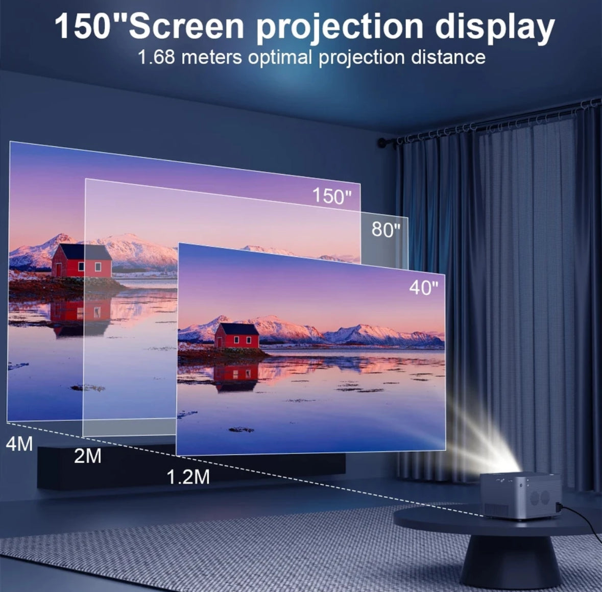 Premium UHD Cinema Beamer 4K Projektor