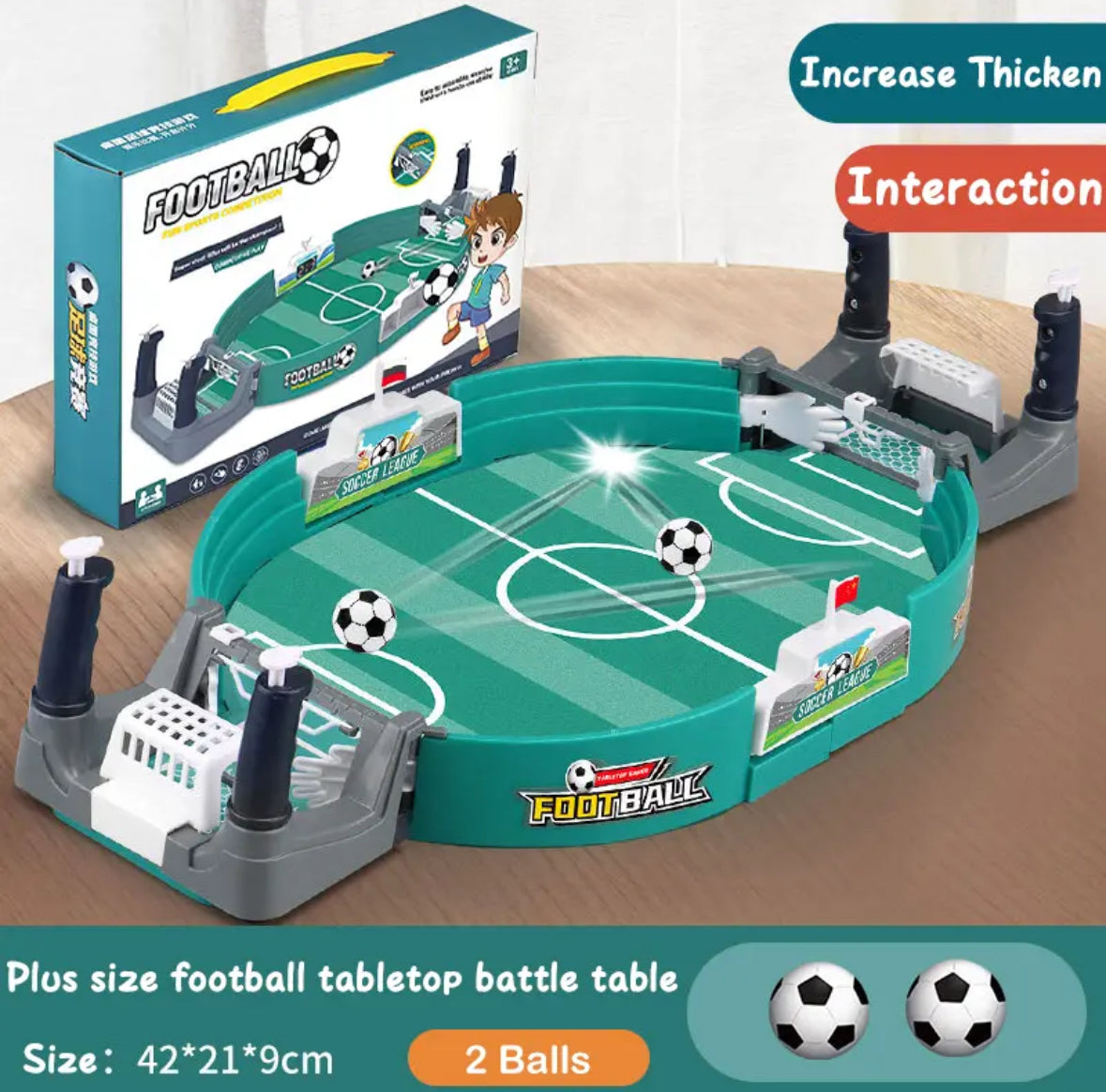 Mini Fussball Flipper Tisch