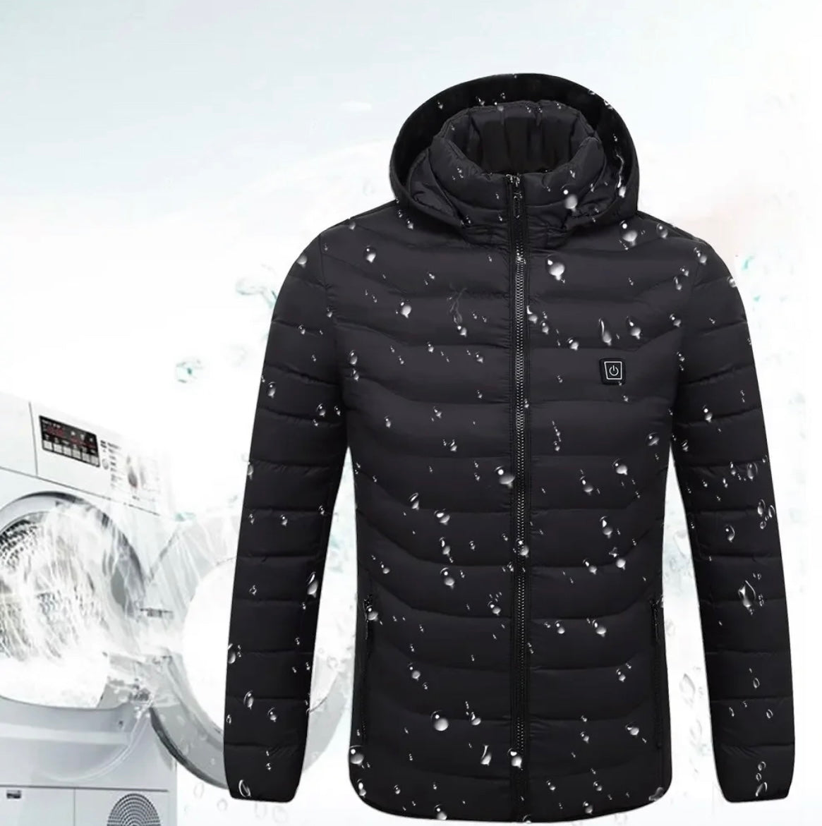 Beheizbare Kaputzen Wärme Jacke