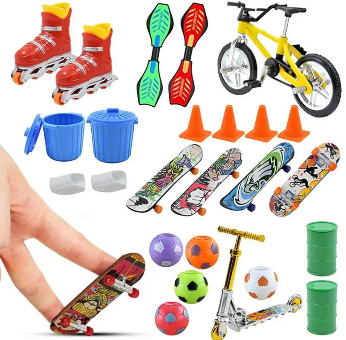 Kreativer Finger-Spiel Adventskalender