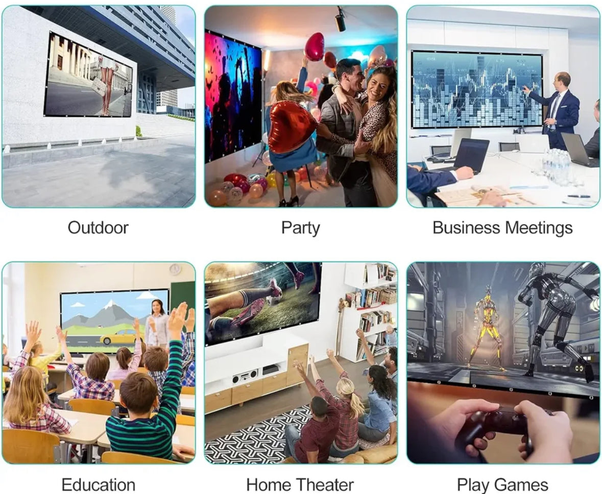 Heimkino Leinwand für Beamer