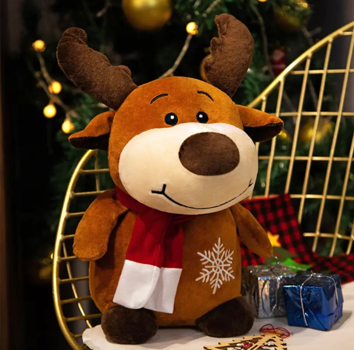 Kuscheliger Weihnachts Plüschfreund