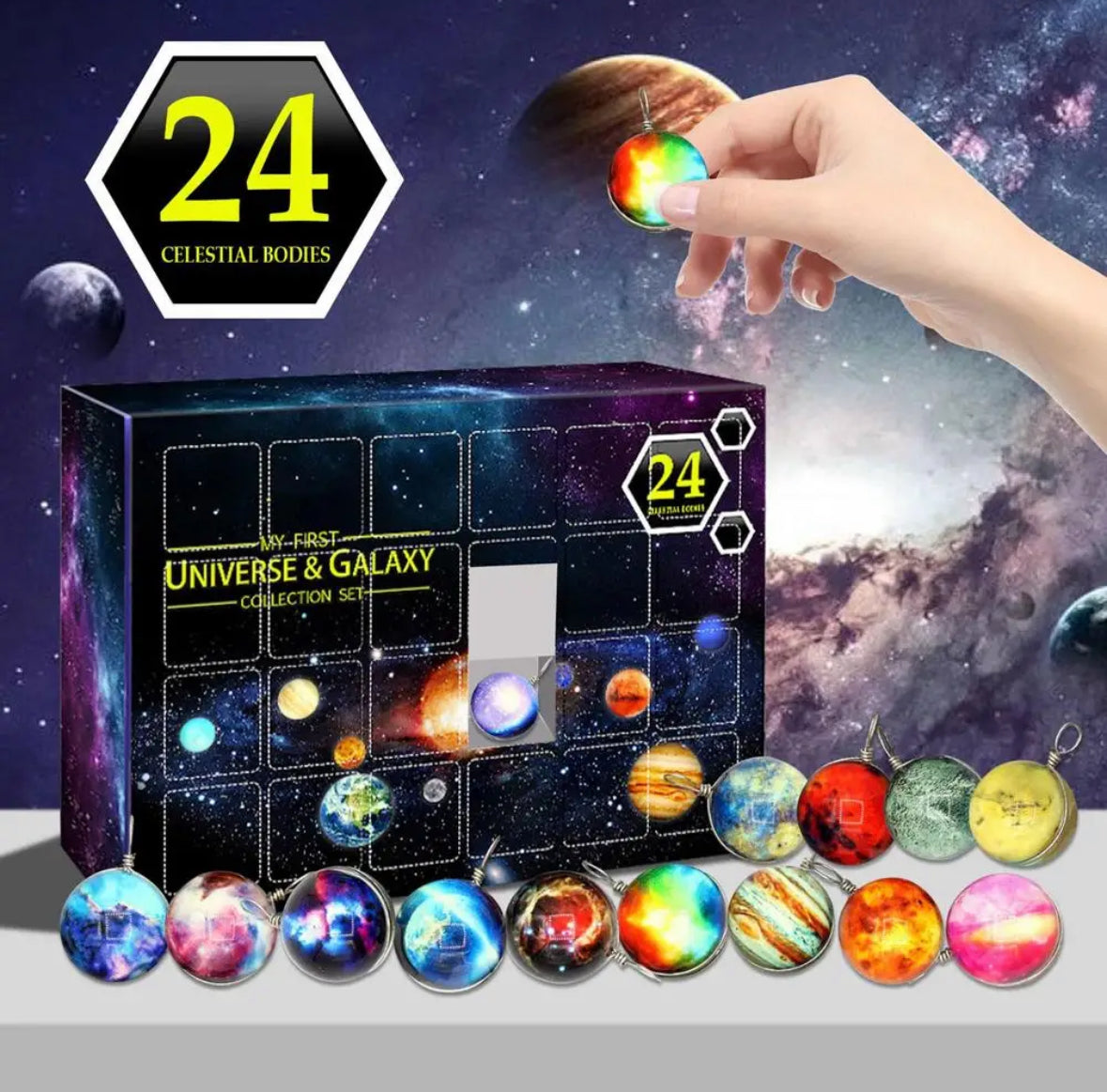 Planet Ornamenten Adventskalender