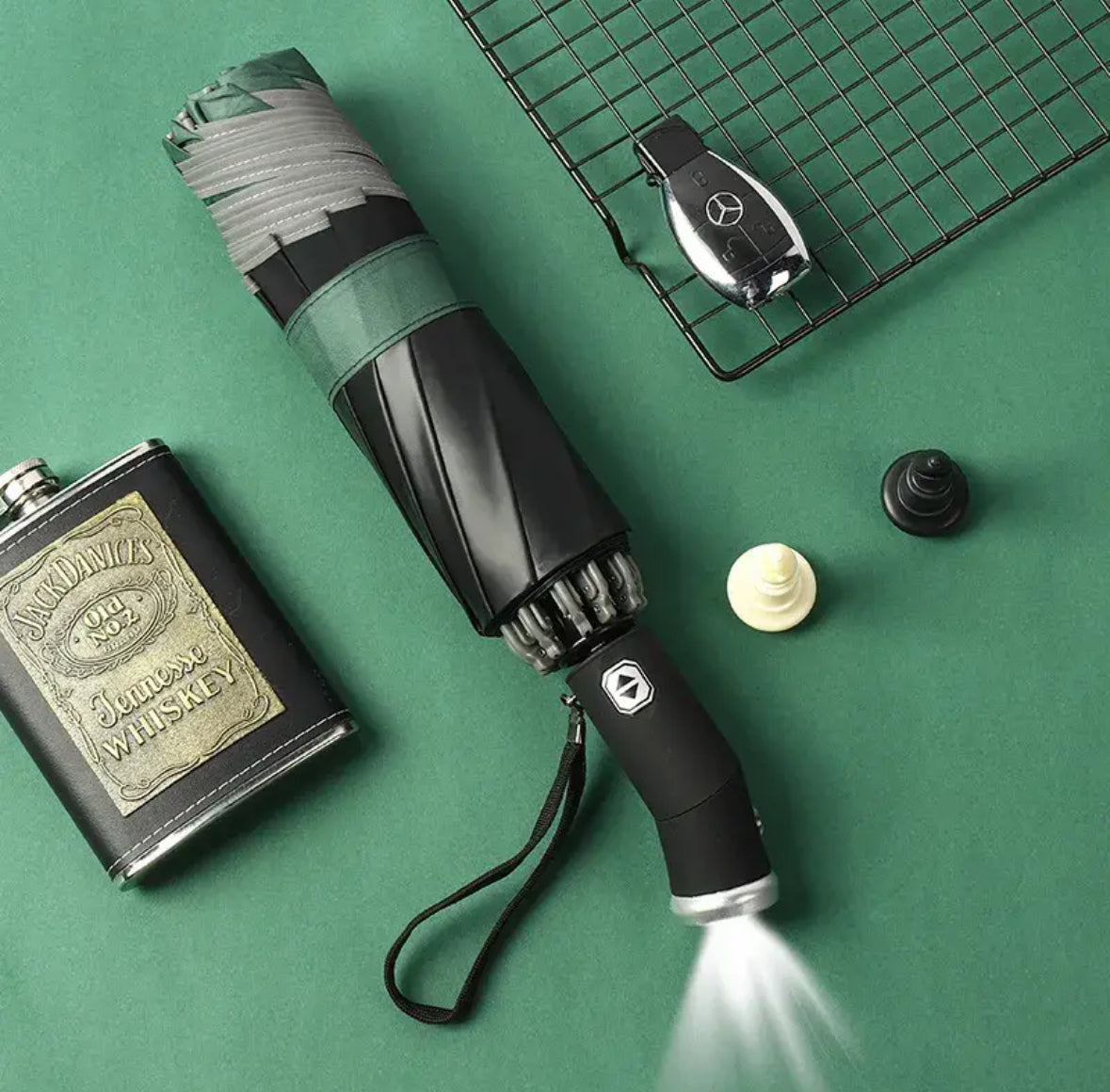 Taschenlampen Regenschirm