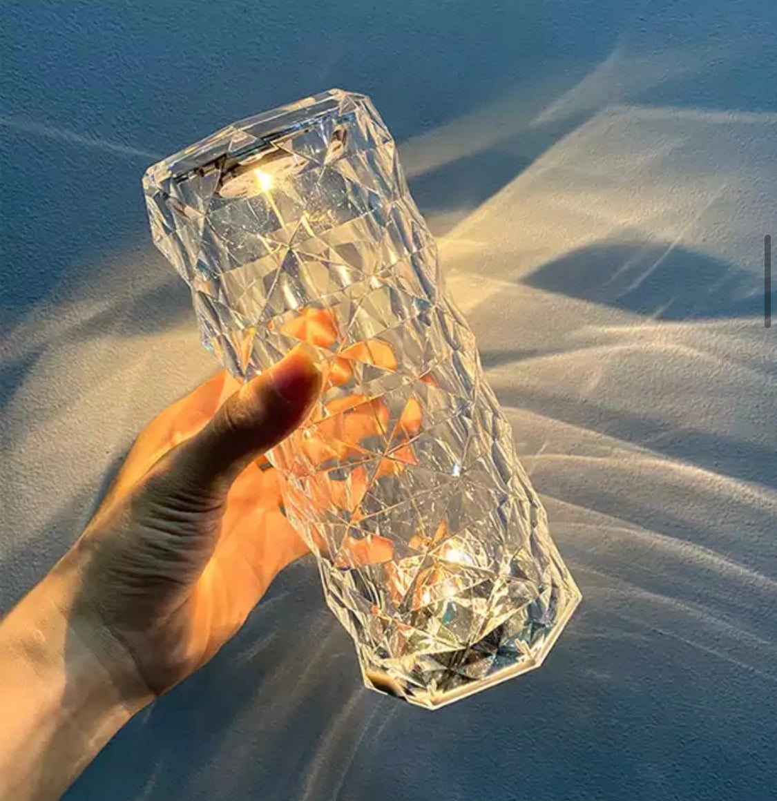 Touch gesteuerte LED Kristall Lampe