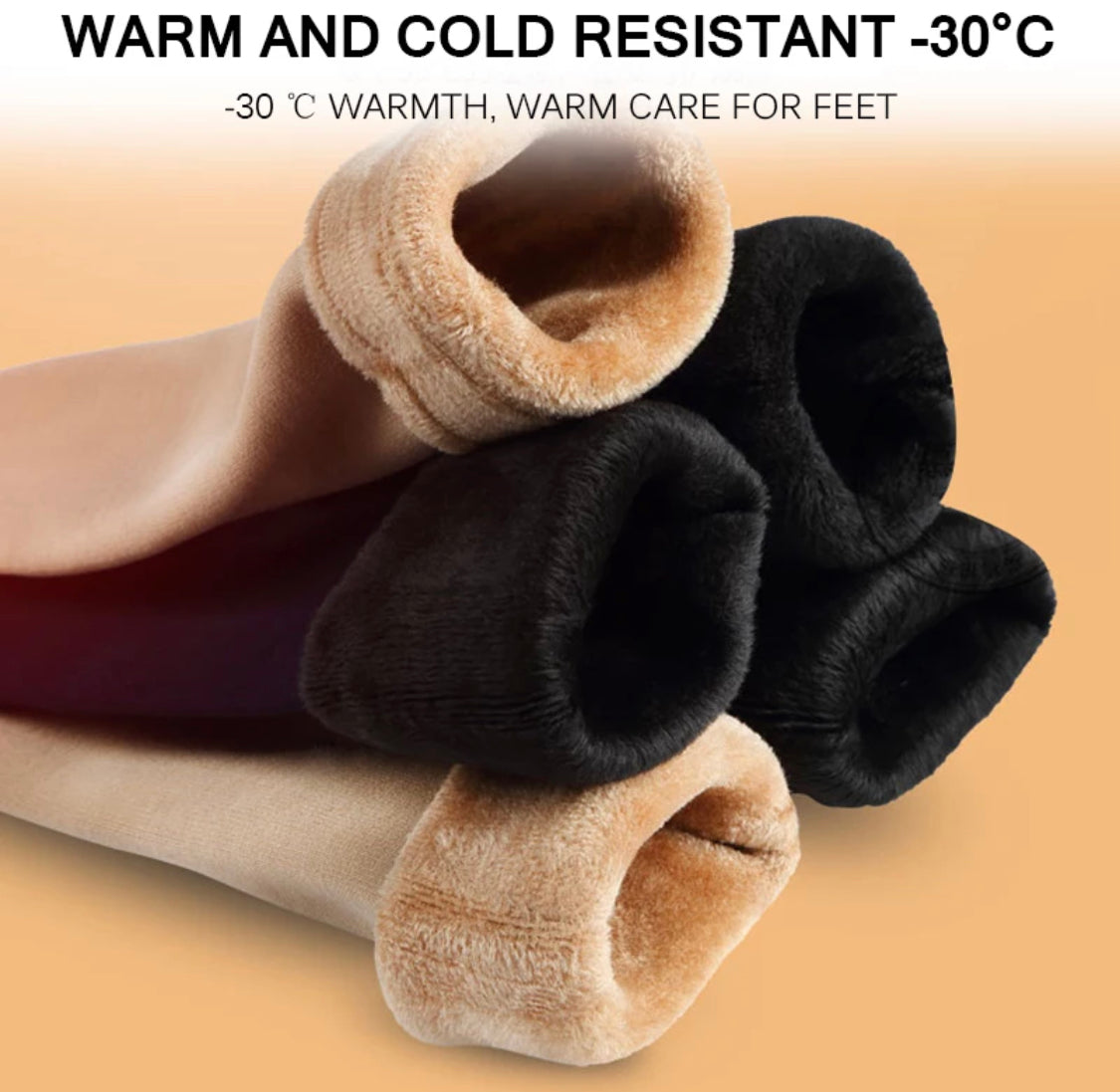 Gefütterte Thermo Socken