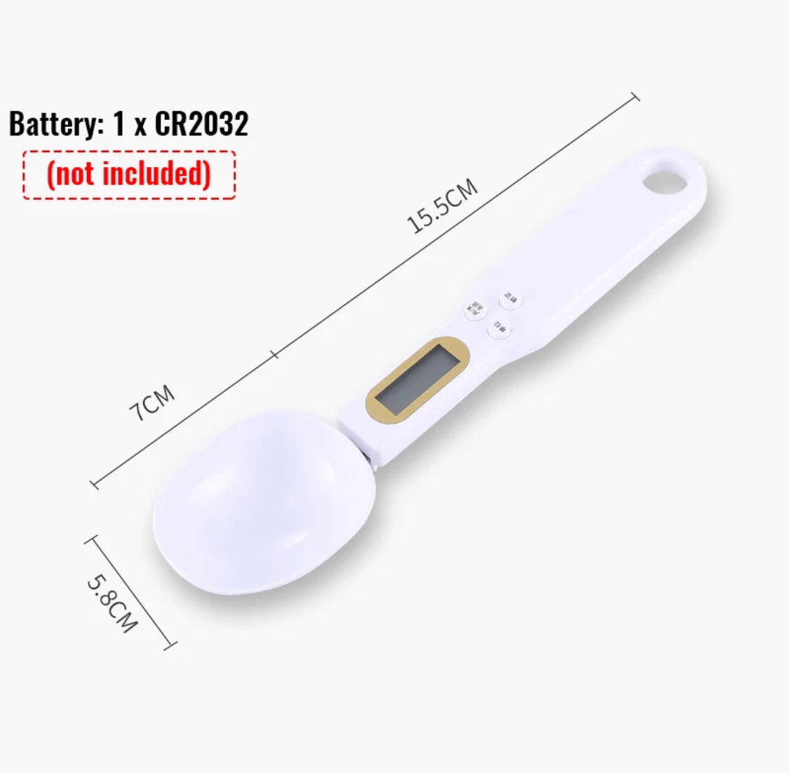 Digitale Löffel Küchenwaage