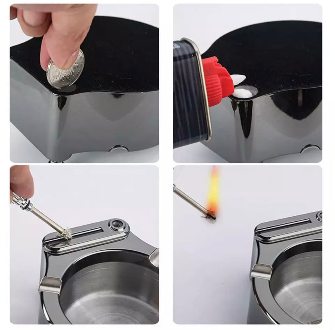 Multifunktions Allwetter Aschenbecher