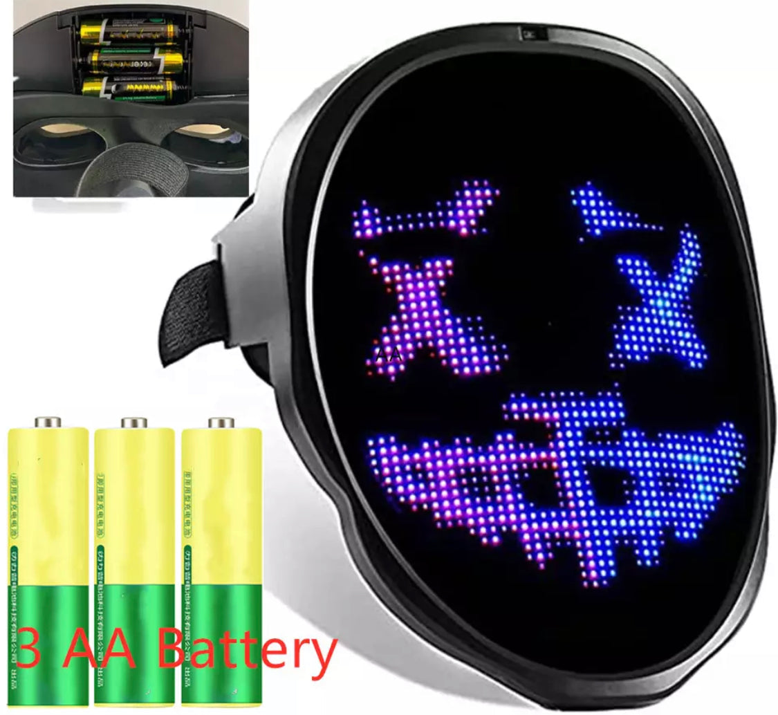 Steuerbare DIY Bluetooth LED-Maske