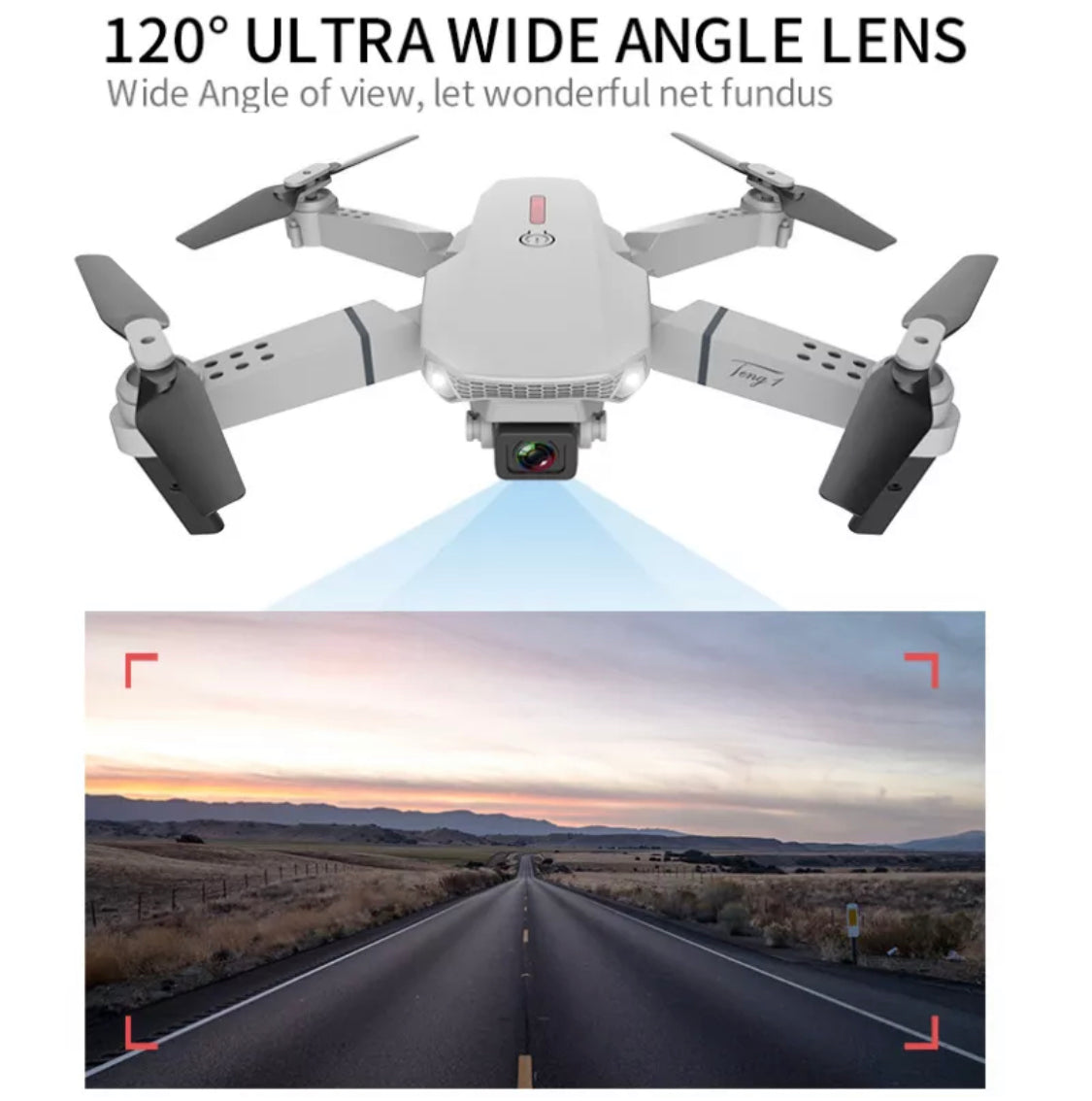 WIFI 4K Dual Kamera Pro Drohne