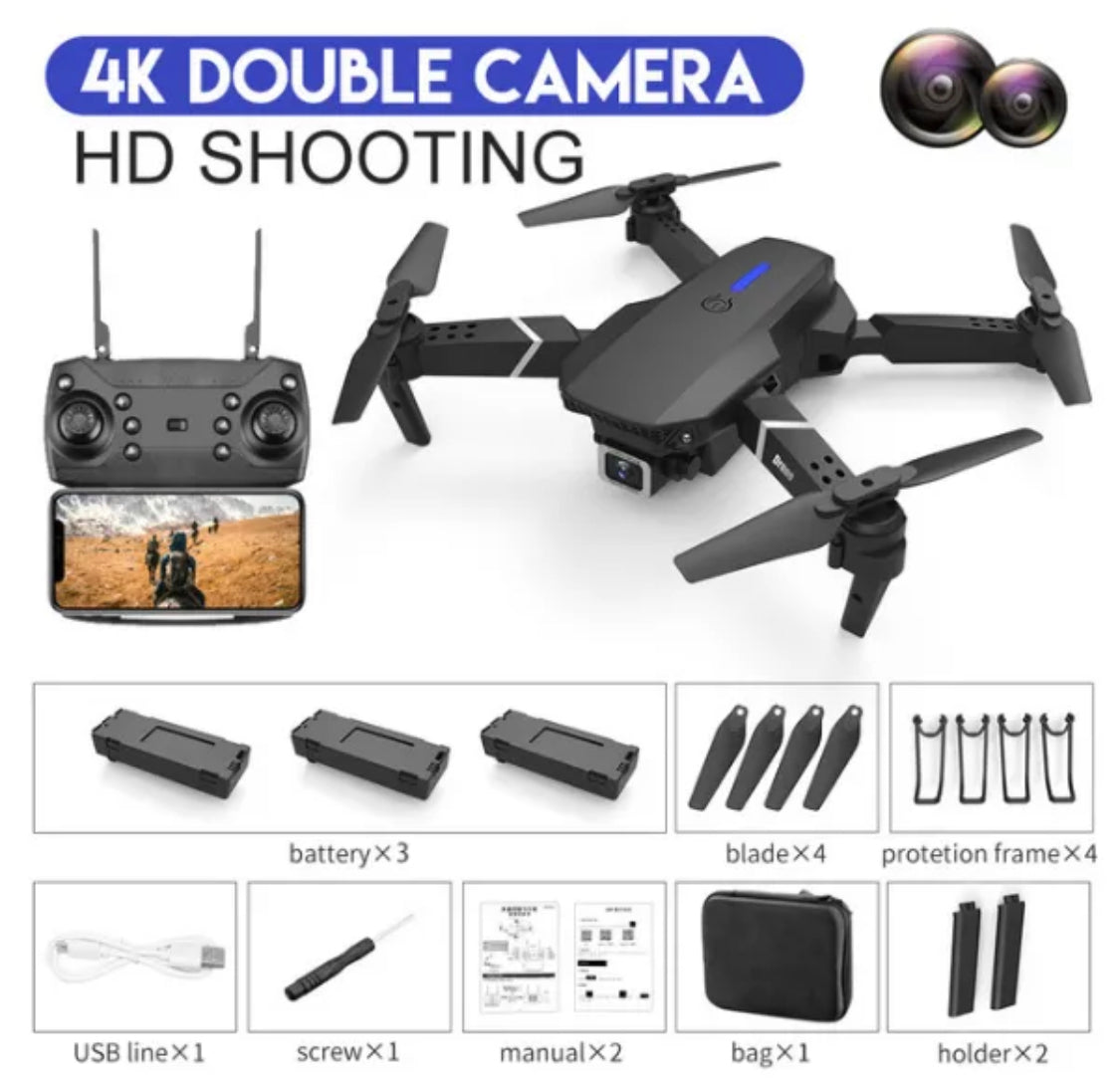 WIFI 4K Dual Kamera Pro Drohne