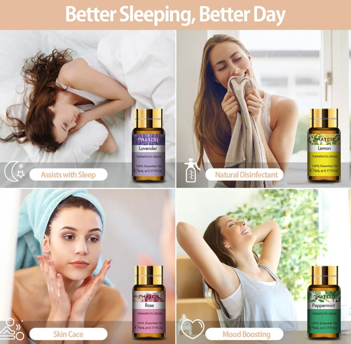 Aromatische Duftöl Box