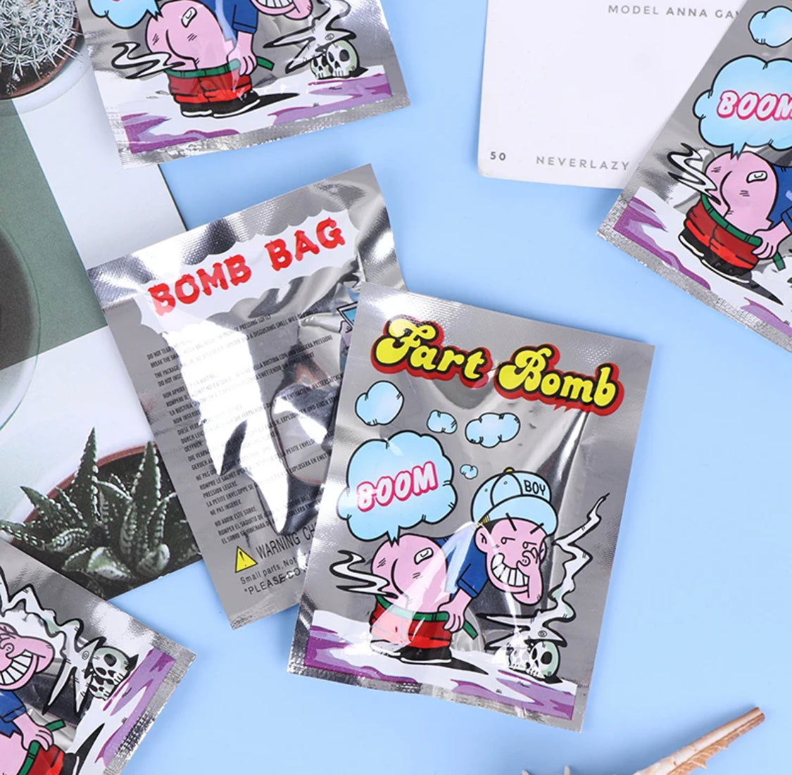 Stinkende Furz Bombe