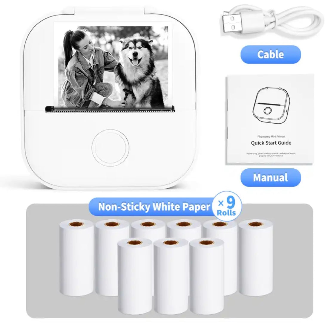 Tintenloser Mini Printer