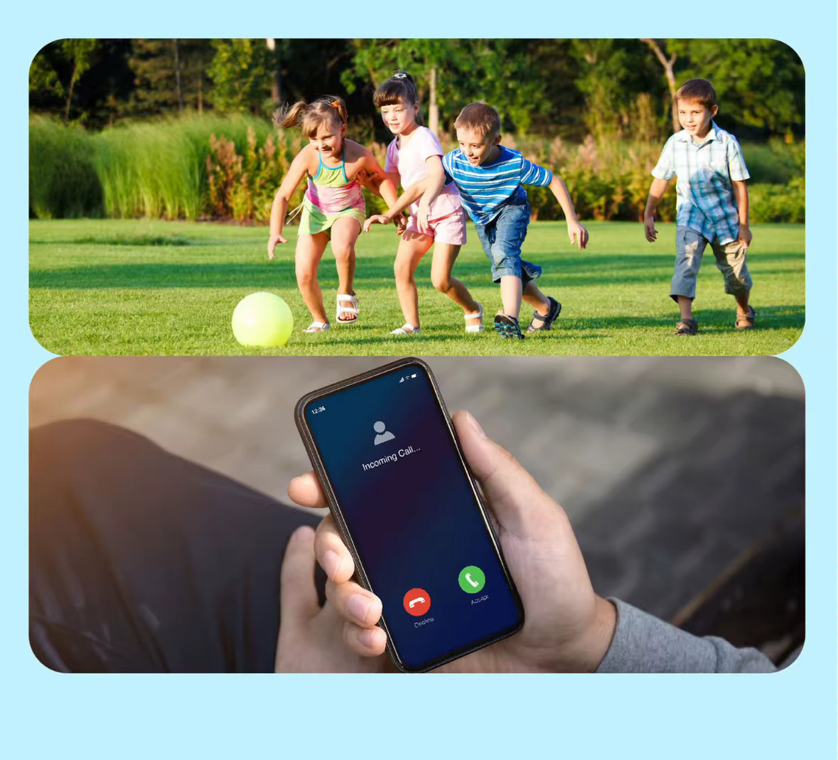 Kinder Sicherheits Smart Watch mit SIM-Karte