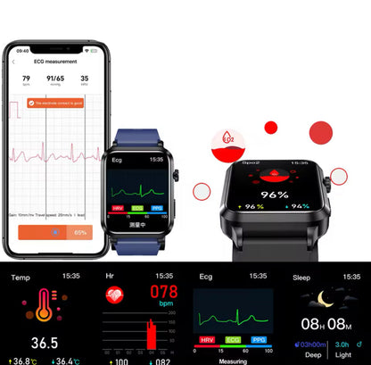 Multi Smart Watch mit Blutduckmessung