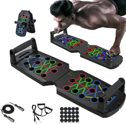 Multifunctional push-up fitness board