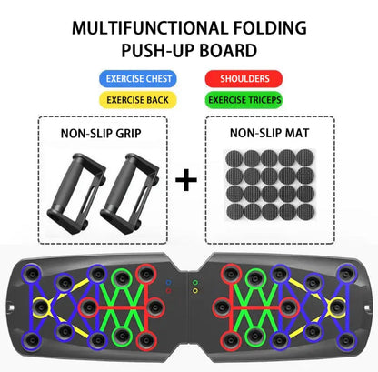 Multifunctional push-up fitness board