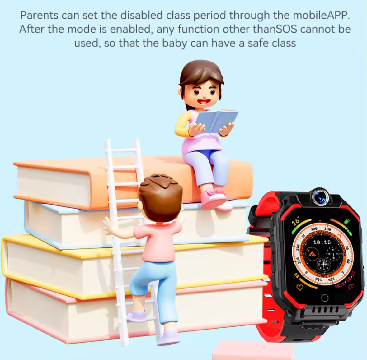 Multifunktions Kinder Sicherheits Smart Watch